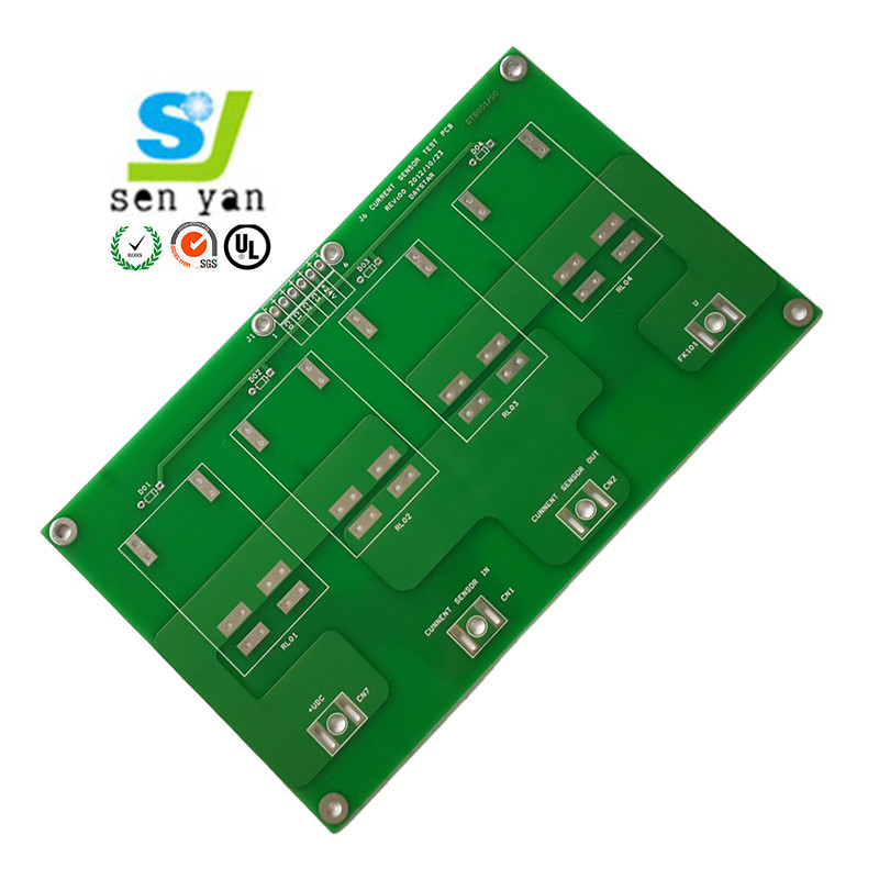 Green Oil FR4 Double Sided PCB Lead Free Tin Spray Process PCB Circuit Board