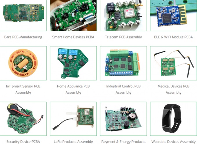 Πίνακας κυκλωμάτων PCB γρήγορος-στροφής και συνέλευση PCBA για τα ηλεκτρονικά προϊόντα